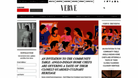 What Vervemagazine.in website looked like in 2022 (2 years ago)
