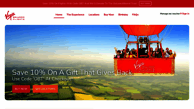 What Virginballoonflights.co.uk website looked like in 2022 (2 years ago)