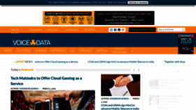 What Voicendata.com website looked like in 2022 (2 years ago)
