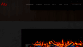 What Valorfireplaces.com website looked like in 2022 (2 years ago)