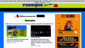 What Vedoque.com website looked like in 2022 (2 years ago)