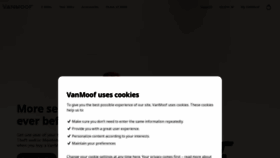 What Vanmoof.com website looked like in 2022 (2 years ago)