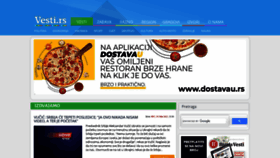 What Vesti.rs website looked like in 2022 (2 years ago)