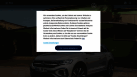 What Volkswagen.ch website looked like in 2022 (2 years ago)