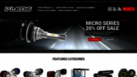 What Vleds.com website looked like in 2022 (2 years ago)