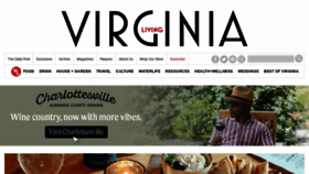 What Virginialiving.com website looked like in 2022 (2 years ago)