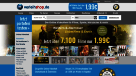 What Verleihshop.de website looked like in 2022 (2 years ago)