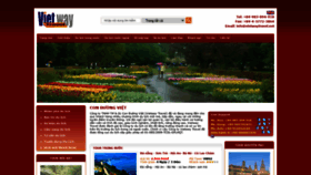 What Vietwaytravel.info website looked like in 2022 (2 years ago)