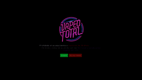 What Vapeototal.net website looked like in 2022 (2 years ago)