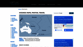What Virtualoceania.net website looked like in 2022 (3 years ago)