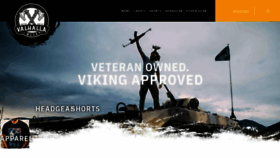 What Valhallawear.net website looked like in 2022 (2 years ago)