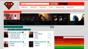What Vietcomic.net website looked like in 2022 (2 years ago)