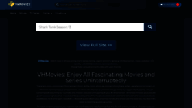 What Vhmovies.net website looked like in 2022 (2 years ago)