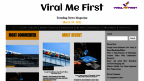 What Viralmefirst.com website looked like in 2022 (2 years ago)