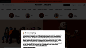 What Vestiairecollective.com website looked like in 2022 (2 years ago)