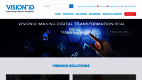 What Visionid.ie website looked like in 2022 (2 years ago)