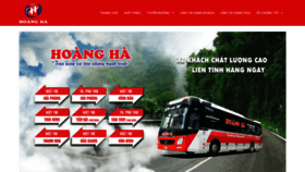 What Vantaihoangha.vn website looked like in 2022 (2 years ago)