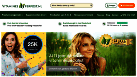 What Vitaminesperpost.nl website looked like in 2022 (2 years ago)