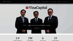 What Vinacapital.com website looked like in 2022 (2 years ago)