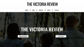 What Victoriareview.com website looked like in 2022 (2 years ago)