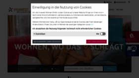 What Vivawest.de website looked like in 2022 (3 years ago)