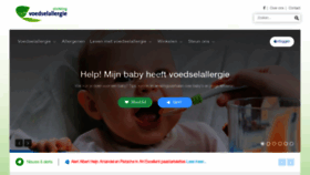 What Voedselallergie.nl website looked like in 2022 (2 years ago)