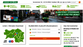 What Verbundlinie.at website looked like in 2022 (2 years ago)