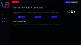 What Vacban.wtf website looked like in 2022 (2 years ago)