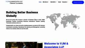 What Vjmglobal.com website looked like in 2022 (2 years ago)