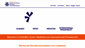 What Verenigingfas.nl website looked like in 2022 (2 years ago)