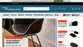 What Vloerglijders.nl website looked like in 2022 (3 years ago)