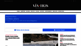 What Viatres.com.mx website looked like in 2022 (2 years ago)