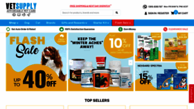 What Vetsupply.com.au website looked like in 2022 (2 years ago)
