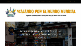 What Viajandoporelmundomundial.com website looked like in 2022 (2 years ago)