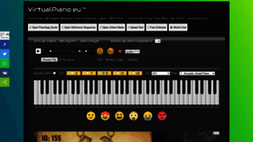 What Virtualpiano.eu website looked like in 2022 (2 years ago)