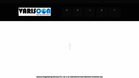 What Variscon.com website looked like in 2022 (1 year ago)