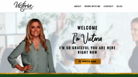 What Victoriaosullivan.com.au website looked like in 2022 (1 year ago)