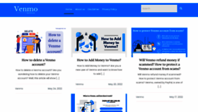 What Venmoappreview.com website looked like in 2022 (3 years ago)