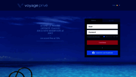 What Voyage-prive.it website looked like in 2022 (1 year ago)