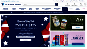 What Vitaminshoppe.com website looked like in 2022 (1 year ago)