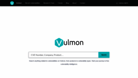 What Vulmon.com website looked like in 2022 (1 year ago)