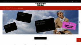 What Vaughanmills.com website looked like in 2022 (1 year ago)
