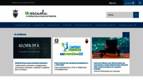 What Vivoscuola.it website looked like in 2022 (1 year ago)
