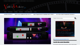 What Videomakers.net website looked like in 2022 (1 year ago)