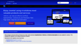 What Vi-solutions.de website looked like in 2022 (1 year ago)