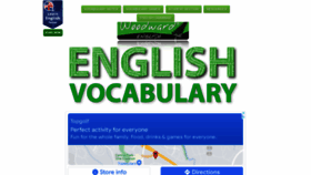 What Vocabulary.cl website looked like in 2022 (1 year ago)