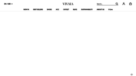 What Vivaia.com website looked like in 2022 (1 year ago)