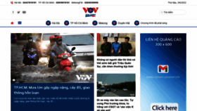 What Vovgiaothong.vn website looked like in 2022 (1 year ago)