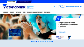 What Victoriabank.md website looked like in 2022 (1 year ago)