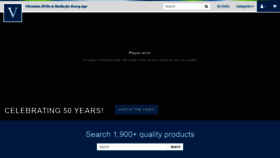 What Visionvideo.com website looked like in 2022 (1 year ago)
